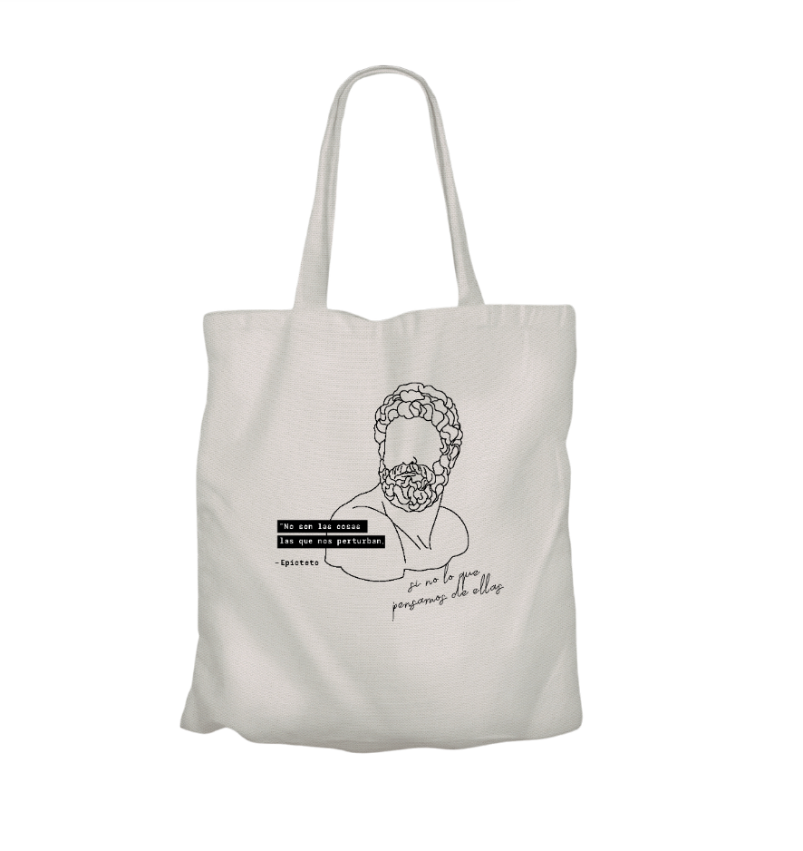 Tote bag Epicteto